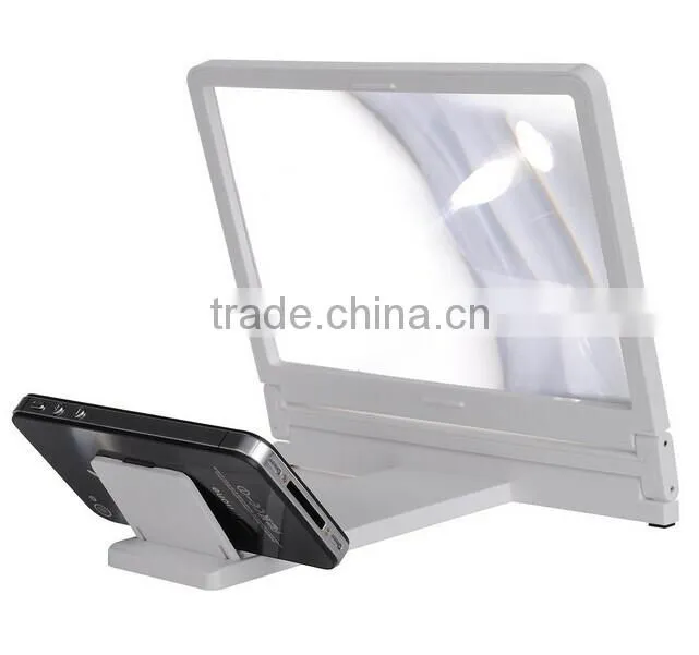 CellPhone 3x Screen Magnifier Bracket And Enlarge Stand for iphone 6/5