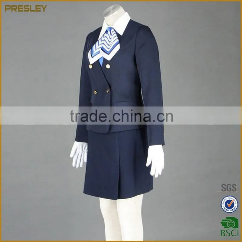 Fashion Elegant Hotel Reception Uniform Women Lady's Slim Fit Hotel Uniform Office Uniform