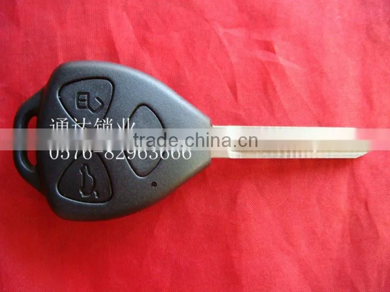 Tongda car key blade .top quality unique keys 3 button TOY47 key blade for Toyota