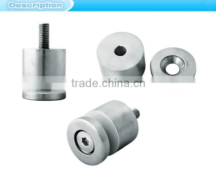 stainless steel glass clamp stainless steel clamps for handrail