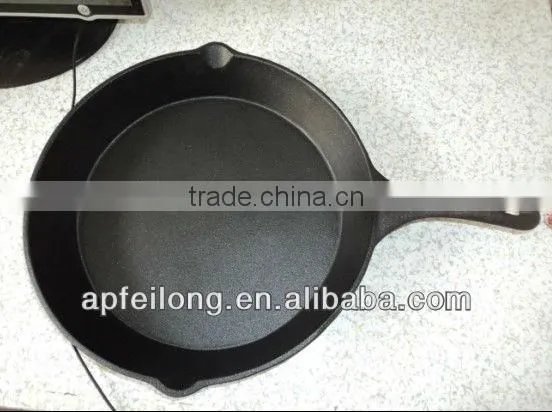 cast iron grillde /skillet/grill/ fryer/baking pan