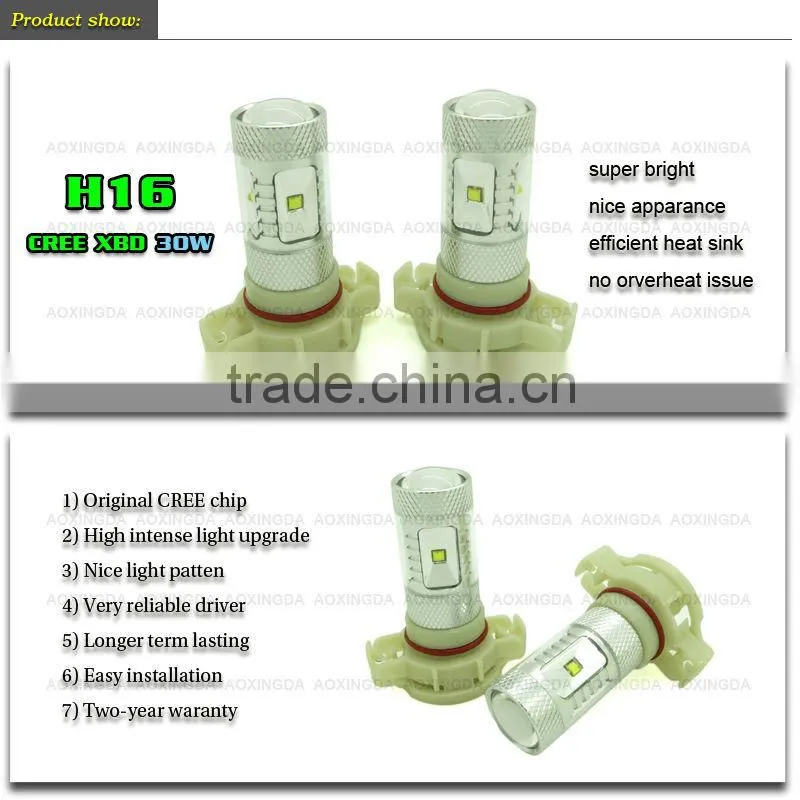 PSX24W 30W super bright car LED light bulb