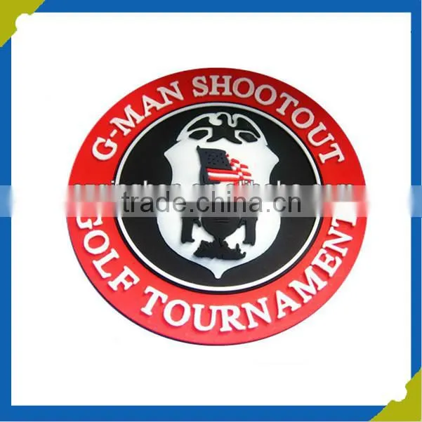 Fashion Garment pvc patch 3D SOFT PVC patch
