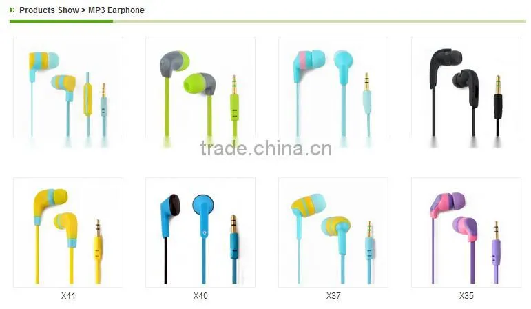 mini radio with flat wire rubber earphone covers