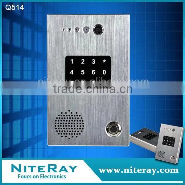 Waterproof audio intercom Ip door phone for Home/Office/Villa