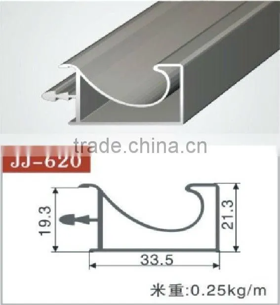 aluminum alloys edge banding profile for kitchen door