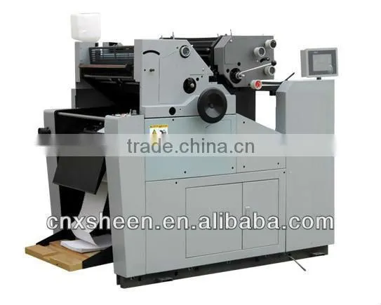 XH470SPJ double colors bill printing machine with numbering ,offest bill printer machine