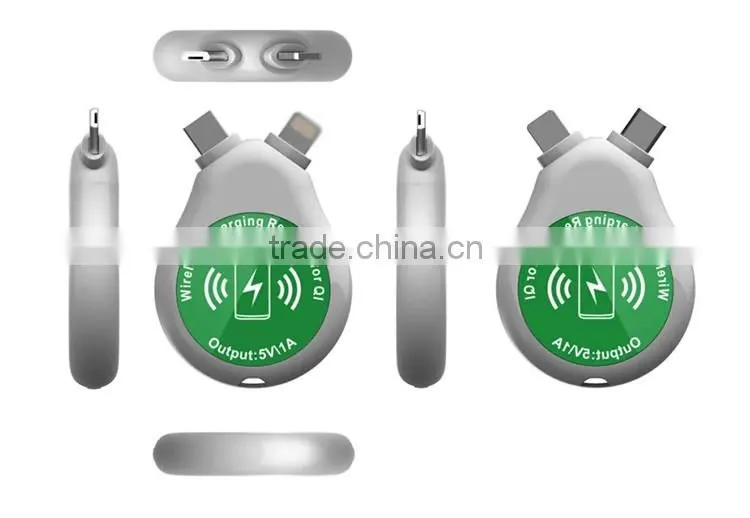Office Portable Mini Wireless Charger for WPC Qi