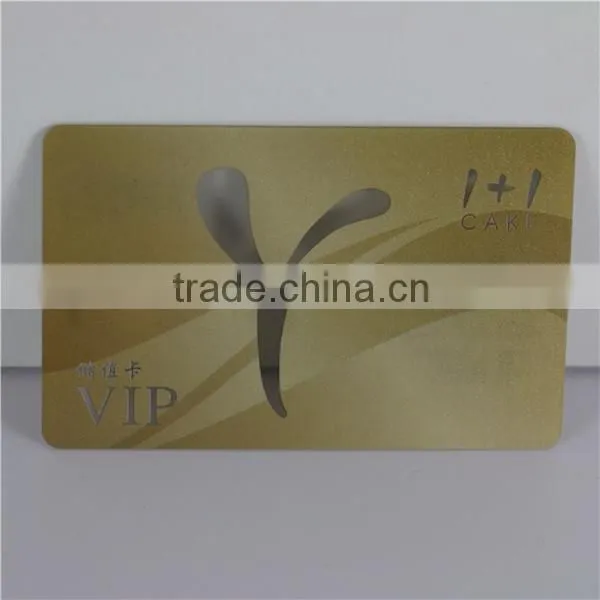 plastic membership card