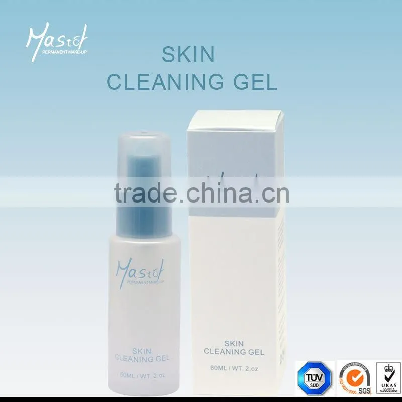 Mastor Strong and Effective Skin Cleaning Gel after permanent makeup operation