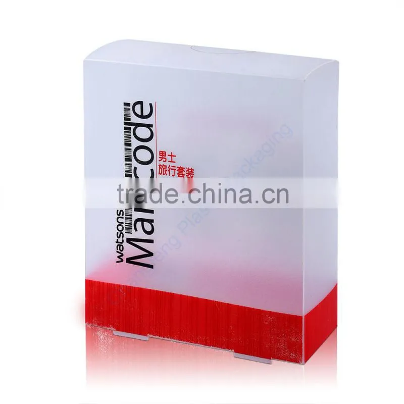 Frosted PP Plastic Cosmetic Gift Set Packaging Box from ShenZhen