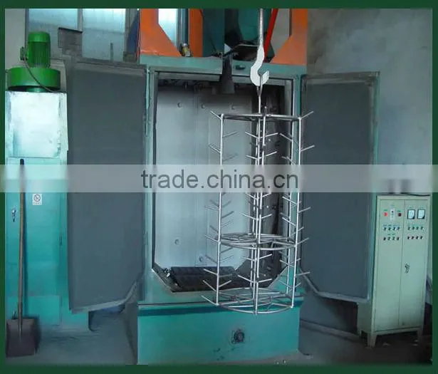 QD378 Rotary hook type shot blasting machine