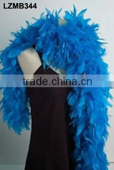 Fluffy turkey feather chandelle boa LZYJ02