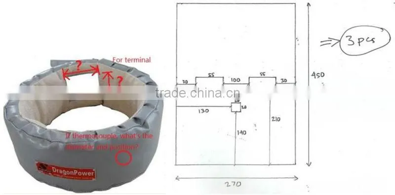 insulation blanket for extrusion