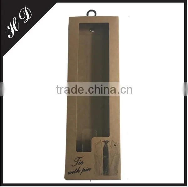 Kraft Paper Thin Tie Gift Boxes