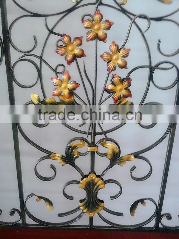 Top-selling wrought iron window bars grill