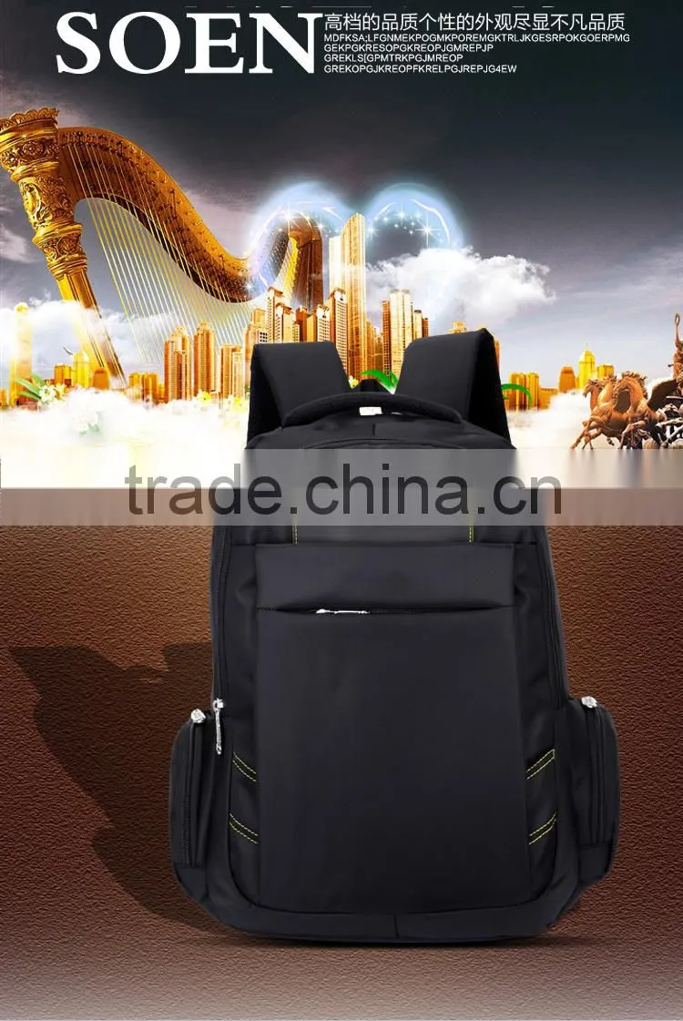 wholesale trolley backpack with wheels nylon material trolley backpack