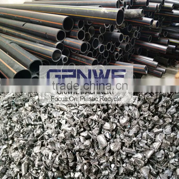 High efficiency medical waste plastic recycling line for pe/pp