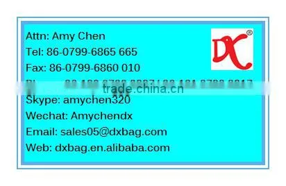 Customized PP Black Check Luggage Travel Sacks Woven Bags
