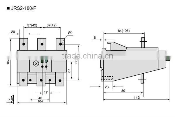 3UA-59 GKJRS2 Thermal Overload Relay