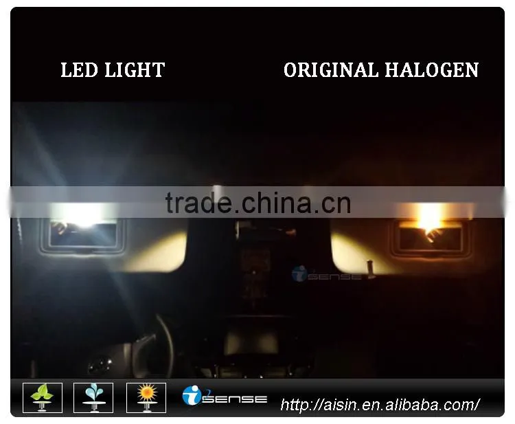 Super bright T10 Festoon Ba9s Socket led car light, auto led reading lamp, led car lamp