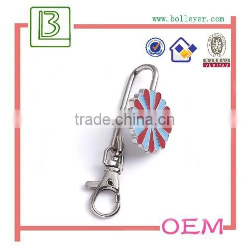 silver metal keychain findings ring