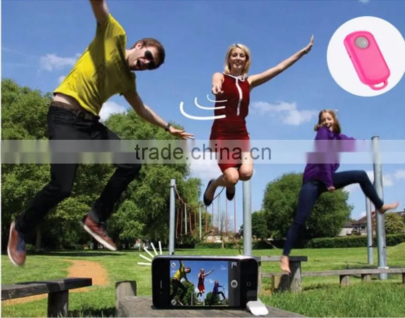 2016 Universal Wireless Bluetooth Monopod Selfie Stick Remote / Camera Shutter for iPhone, iPad, Samsung, LG, HTC