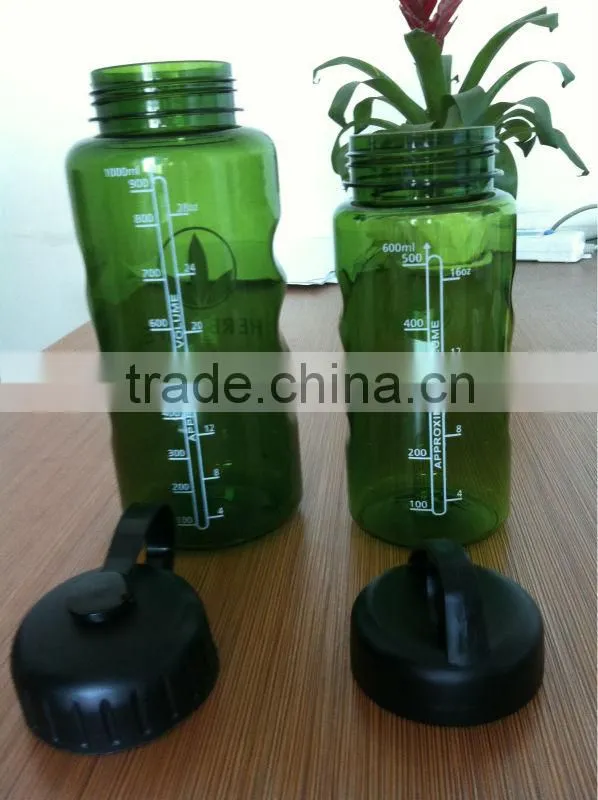 OEM large capacity PC bottle travel portable plastic space cup
