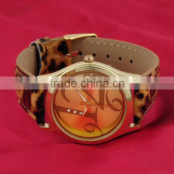 Jewelry Set 2016 Women Brown Leather Shenzhen Watch Factory
