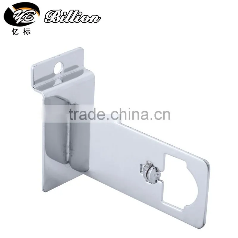 Metal Chrome Square Tube Display Support Slotted Aluminum Tube
