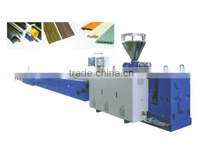 WPC door WPC profile extrusion line