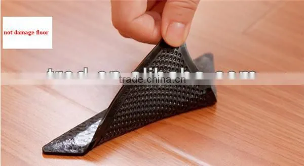 new household products 2014 Eco-friendly pu gel material carpet holder rug holder