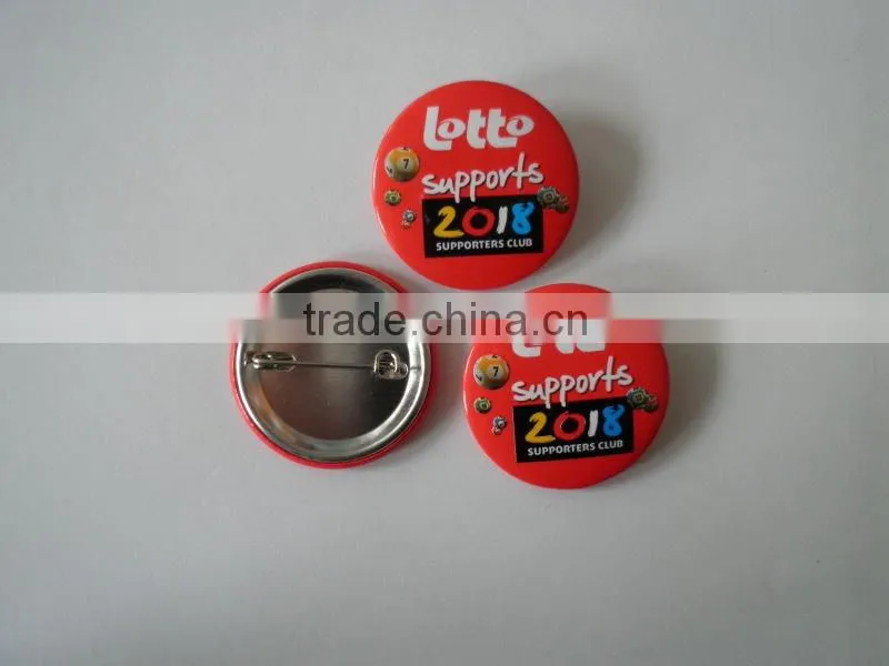 iron metal pin badge