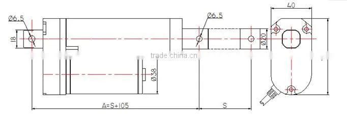 Cheap Price Furniture Linear Actuator