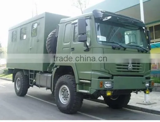 4x4 howo workshop truck