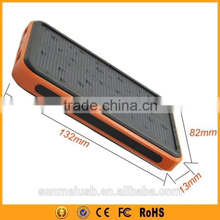 Consumer Electronics RoHS CE 10000 mAh Laptop Solar Charger