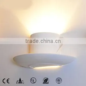2 years warranty 9W Indoor round gypsum/plaster made LED recessed downlight