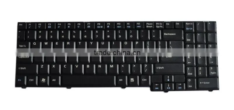 Hot Selling Laptop US Keyboard For Asus A7 A7S MX37 MX45 MX36 MX51 MX52 MP-03753US-528B