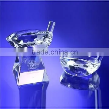 Crystal clear KTV microphone music gifts crystal voice tube