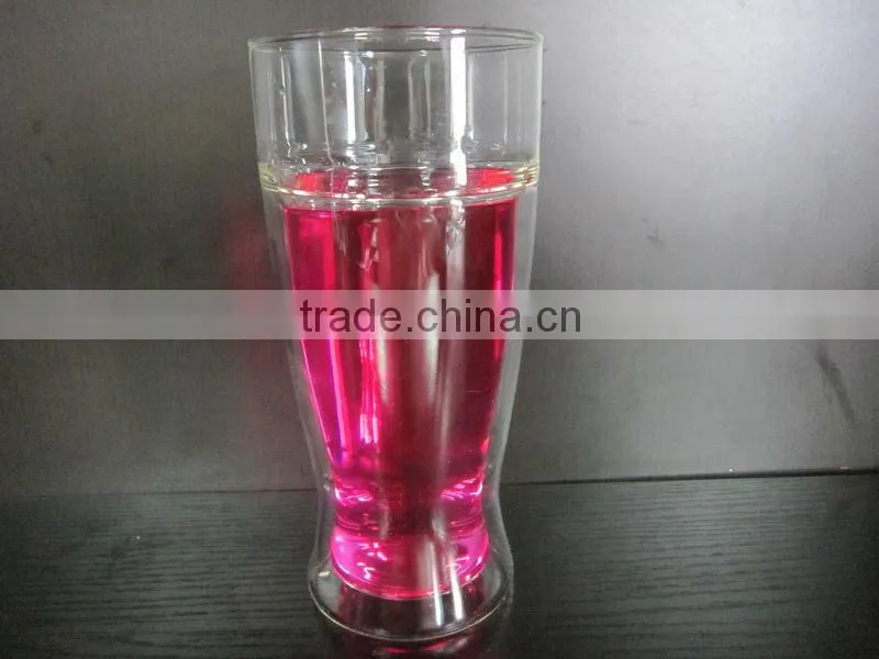 double wall glass cup