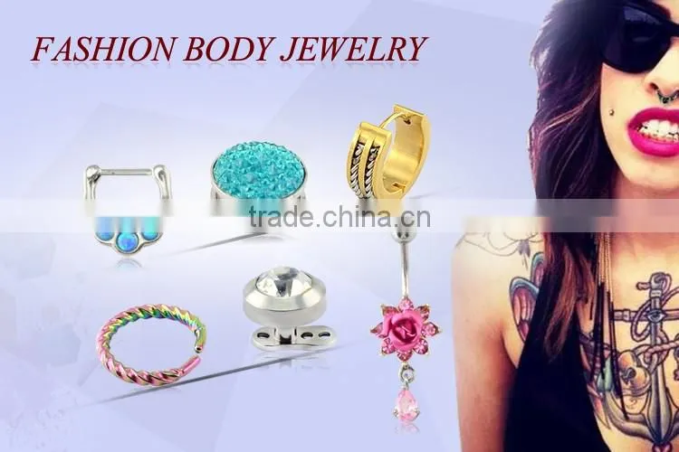 surgical steel custom butterfly labret studs labret piercing body jewelry