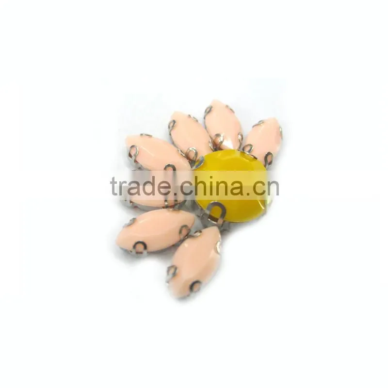 apparal accessories cather resin resinstone beading work diy pastel candy beads garment jewel embelished