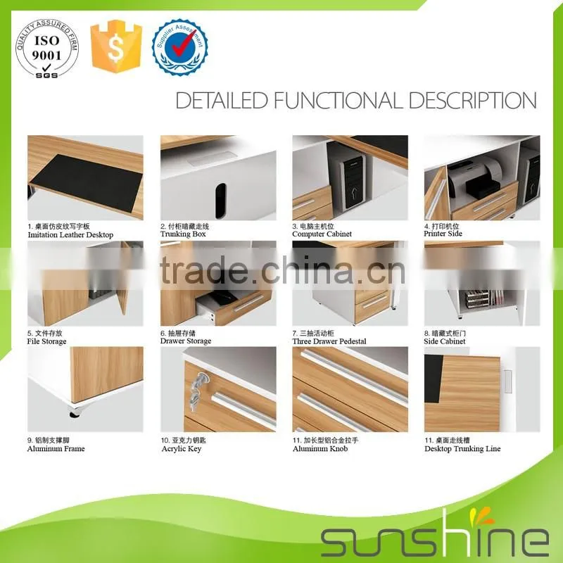 Modern Executive Office Table Office Desk Design YS-ED06