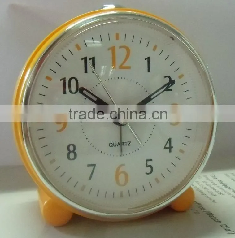 Green Sweep touch light home use Alarm clocks with feet