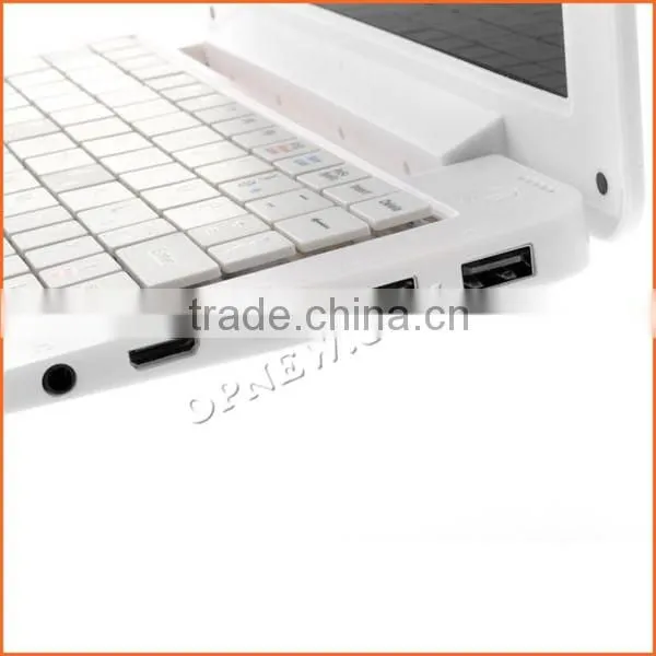 cheap mini 9 inch kids laptop mini netbook dual core wm8880 pc camera wifi bluetooth external 3g