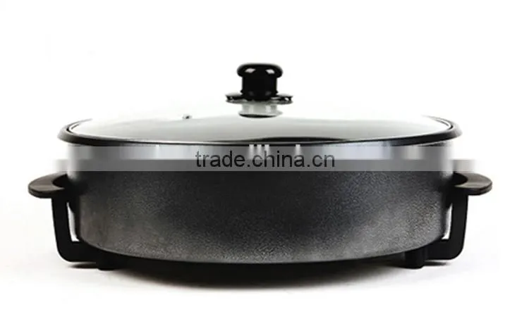 China manufacturer CE approved electric cast iron pizza pan