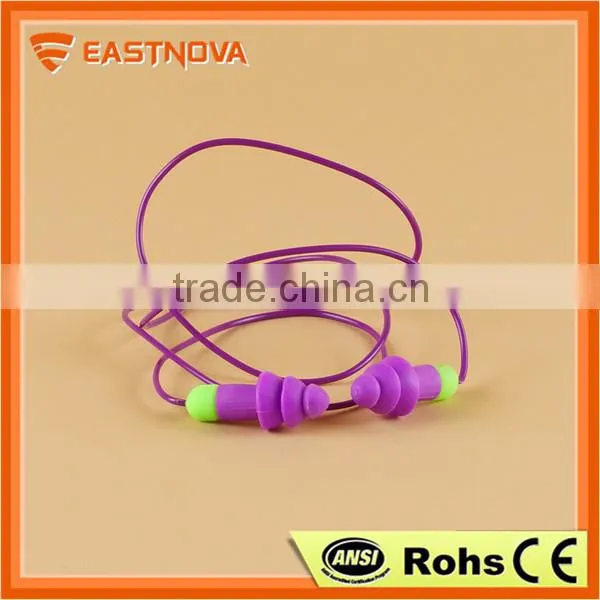 EASTNOVA ES313C-1 custom sound insulation silicon rubber earplugs