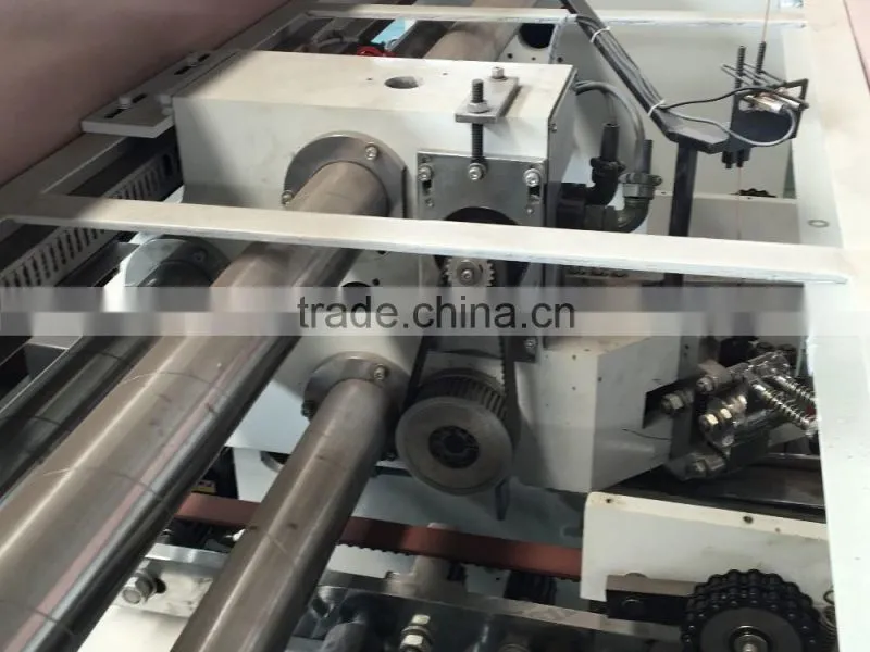 High Speed Automatic Corrugated Carton Box Stapler Stitching Folder Machine