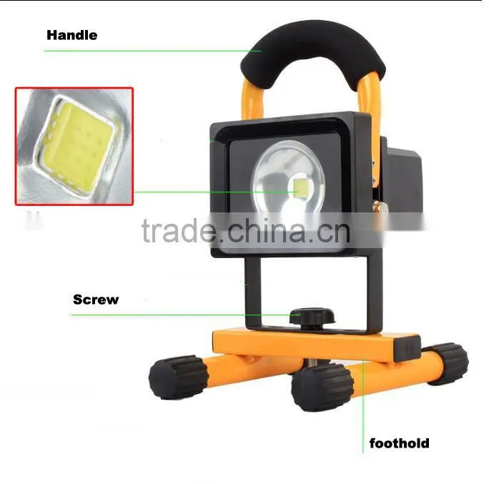 H03 portable rechargeable led work light dimmable rechargeable led work light