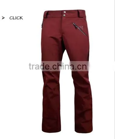 Unisex Men Women Outdoor Sportwear Mountain Ski Pants Green